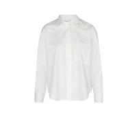 MARC O'POLO Denim Damen Bluse aus Bio-Baumwolle klassisch, Weiß (Scandinavian White), XXL