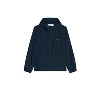 Outdoorjacke MARC O'POLO DENIM "aus wasserabweisendem Recycling-Material", Herren, Gr. L, navy teal, Obermaterial: 100% Polyamid. Futter: 100% Polyester, unifarben, regular fit, elastischer Bund, Jack