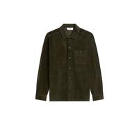 Marc O'Polo Denim Herren Hemd JERSEY SHIRTS LSL Relaxed Fit aus Biobaumwolle, oliv, Gr. XL