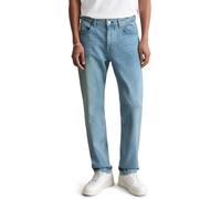 Tapered-fit-Jeans MARC O'POLO DENIM, Herren, Gr. 34, Länge 30, blau (light blau), Denim/Jeans, Obermaterial: 99% Baumwolle, 1% Elasthan, casual, Jeans, mit dezenter Waschung (52591742-34) light blau