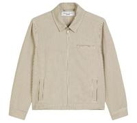 Marc O'Polo Denim Herren Jeansjacke mit Reißverschluss gestreift, Weiß (Offwhite Multi 01), M