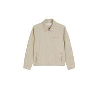 Marc O'Polo Denim Herren Jeansjacke mit Reißverschluss gestreift, Weiß (Offwhite Multi 01), XXL