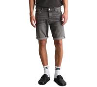 Marc OߴPolo Denim Herren Jeansshorts mit Stretch-Anteil Tapered Fit, Grau (Light Grey Multi 01), 34
