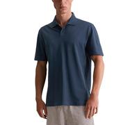 Poloshirt MARC O'POLO DENIM, Herren, Gr. L, blau (azurite), Jersey, Piquu00e9, Obermaterial: 100% Baumwolle, casual, regular fit, Kurzarm, Shirts, regular, Basic, Pique (11748509-L) azurite