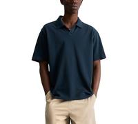 Marc OߴPolo Denim Herren Kurzarm-Poloshirt aus Bio-Baumwolle Relaxed Fit, Blau (Navy Teal), M