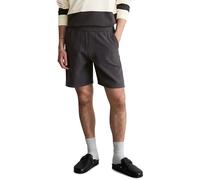 Shorts MARC O'POLO DENIM "mit feiner Waffel-Struktur", Herren, Gr. M, Normalgrößen, broken graphite, Obermaterial: 100% Baumwolle, unifarben, relaxed fit normal, Hosen Shorts (18441263-M) broken graph