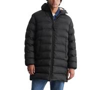 Marc O'Polo Denim Herren Steppmantel mit Kapuze wasserabweisend, Schwarz (Black), M