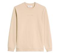 Marc O'Polo Denim Herren Sweatshirt - Crew Neck, Regular Fit, Baumwolle, Logo Beige (Frosty Sand) L