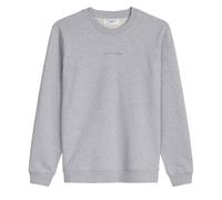 Sweatshirt MARC O'POLO DENIM "Sweatshirt Crew Neck, Print, Melange, Reg Fit 1er Pack", Herren, Gr. L, grau (hellgrau), Obermaterial: 100% Baumwolle CO., Sweatshirts Sweatshirt (56644948-L) hellgrau
