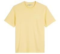 Marc O'Polo Denim Herren T-Shirt aus Bio-Baumwolle mit Rundhalsausschnitt, Gelb (Pale Yellow), M