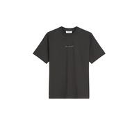 Marc O'Polo Denim Herren T-Shirt aus Bio-Baumwolle Oversized, Grau (Broken Graphite), L