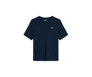 Marc OߴPolo Denim Herren T-Shirt aus Bio-Baumwolle Regular Fit, Blau (Navy Teal), XL