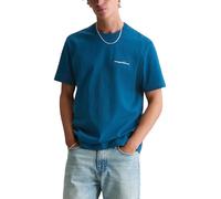 Marc OߴPolo Denim Herren T-Shirt mit Rückenprint Relaxed Fit, Blau (Coastal Blue), M