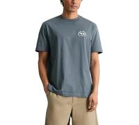 Marc OߴPolo Denim Herren T-Shirt mit Rundhalsausschnitt Relaxed Fit, Blau (Cadet Blue), M