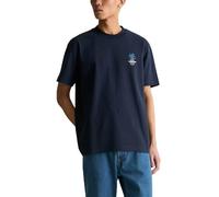 Marc O'Polo Denim Oversized T-Shirt aus reiner Baumwolle in Marine, Größe M