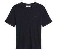 Marc O'Polo Denim Herren T-Shirt - Slub-Jersey-Qualität, Regular Fit, Baumwolle, einfarbig Dunkelblau S