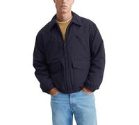 Marc O'Polo Denim Herren Übergangsjacke mit Umlegekragen wasserabweisend, Blau (True Navy), S