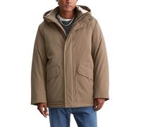 Marc O'Polo Denim Herren Winterjacke mit Kapuze wasserabweisend, Schwarz (Burnt Ash), M