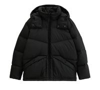 Marc O'Polo Denim Herren Winterjacke - Woven Outdoor Jackets, gesteppt, Kapuze Schwarz / M M Schwarz