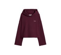 Sweatshirt MARC O'POLO DENIM "aus softer Bio-Baumwolle", Damen, Gr. M, mahagony jam, Obermaterial: 100% Baumwolle, unifarben, normaler Saum, Sweatshirts Sweatshirt (12676133-M) mahagony jam