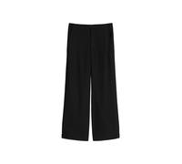 Chinohose MARC O'POLO DENIM "aus recyceltem Polyester, Viskose und Elasthan", Damen, Gr. XL, Normalgrößen, schwarz, Twill, Obermaterial: 63% Polyester, 34% Viskose, 3% Elasthan, unifarben, normal, Hos