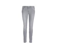 Slim-fit-Jeans MARC O'POLO DENIM "aus Organic Cotton-Mix" Gr. 26 34, Länge 34, grau Damen Jeans Röhrenjeans (83454357-26)