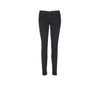 Slim-fit-Jeans MARC O'POLO DENIM "aus Baumwoll-Mix" Gr. 30 34, Länge 34, schwarz Damen Jeans Röhrenjeans (68629225-30)