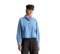 Marc OPolo DENIM Jeansbluse "aus reiner Bio-Baumwolle" (95516307-M) medium blau