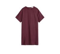 Minikleid MARC O'POLO DENIM "aus LENZING™ Lyocell", Damen, Gr. XS, Normalgrößen, merlot rot, Obermaterial: 100% Lyocell, unifarben, regular fit kurz, Rundhals, normaler Saum, Kleider Minikleid (411459