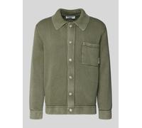 Marc O'Polo Denim Herren Strickjacke aus Baumwolle, grau, Gr. L