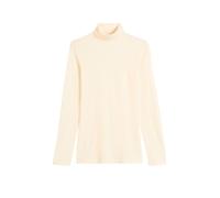 Langarmshirt MARC O'POLO DENIM "aus besonders weichem Slub-Jersey", Damen, Gr. XL, weiß blush, Obermaterial: 100% Baumwolle, unifarben, gerade, Shirts (96520019-XL) weiß blush