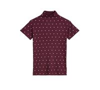 Marc O'Polo DENIM Slim Fit T-Shirt aus Baumwoll-Mix in Bordeaux, Größe M