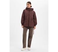 Steppmantel MARC O'POLO DENIM "aus recyceltem Polyester", Damen, Gr. M, braun (espresso braun), Obermaterial: 100% Polyester. Füllung: 100% Polyester. Futter: 100% Polyester, unifarben, relaxed fit, R