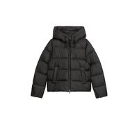 Outdoorjacke MARC O'POLO DENIM "aus recyceltem Polyester", Damen, Gr. XL, schwarz, Obermaterial: 100% Polyester, unifarben, regular fit, Jacken (86408057-XL) schwarz