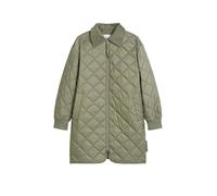 Steppmantel MARC O'POLO DENIM, Damen, Gr. S, desert sage, Web, Obermaterial: 100% Polyester, relaxed fit, Rippstrickbündchen, Mäntel, relaxed fit, 2-Wege-Reißverschluss, Cord-Kentkragen (65163116-S) d