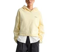 Sweatshirt MARC O'POLO DENIM "aus softer Bio-Baumwolle", Damen, Gr. L, butter gelb, Obermaterial: 100% Baumwolle, unifarben, normaler Saum, Sweatshirts Sweatshirt (45929243-L) butter gelb