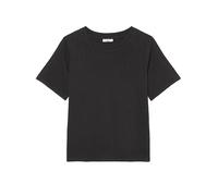 T-Shirt MARC O'POLO DENIM "aus softer Bio-Baumwolle" Gr. S, schwarz Damen Shirts (31066006-S) schwarz