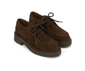 Marc O'Polo Derby-Schnürer für Damen, braun, Größe 40 EU