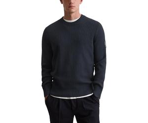 Marc OߴPolo DFB Travel Collection Herren Strickpullover aus Bio-Baumwolle mit Rundhalsausschnitt