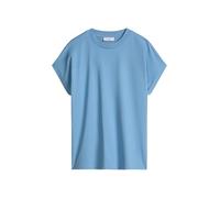 Marc O'Polo DENIM Oversize T-Shirt aus reiner Baumwolle in Rauchblau, Größe M