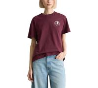 Marc O'Polo DENIM Regular Fit T-Shirt aus reiner Baumwolle in Bordeaux, Größe L