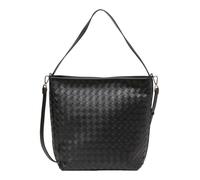 Marc O'Polo Damen Schultertasche aus Leder, schwarz, Einheitsgröße