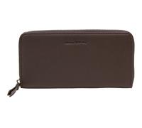 Geldbörse "Finia", Damen, dunkelbraun, Leder, MARC O'POLO ACCESSORIES, Kleinlederwaren, Damen Portemonnaie, Geldbeutel mit Reißverschluss (78465712-0) dunkelbraun