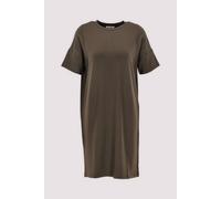 Jerseykleid MARC O'POLO "aus TENCEL™ Modal", Damen, Gr. XS, Normalgrößen, mossy earth, Obermaterial: 100% Baumwolle, unifarben, oversize knielang, normaler Saum, Kleider Jerseykleid (23242104-XS) moss