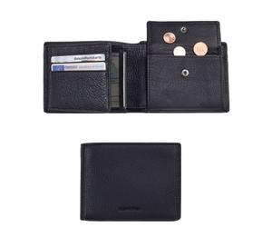 Marc O'Polo Geldbörse Herren Leder schwarz, One Size