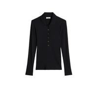 Marc O'Polo Geripptes Langarm-Poloshirt Slim