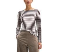Marc O'Polo Damen T-Shirt rote Baumwolle M Dark red_multi_05