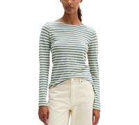 Marc OPolo Casual - Gestreiftes Longsleeve regular Medium Blue - Gr. - L