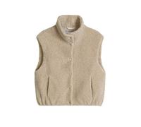 MARC O'POLO Gilet in Felloptik grau | 42