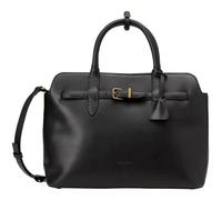 Shopper MARC O'POLO "aus edlem Rindleder", Damen, Gr. B/H/T: 40cm x 14cm x 12cm, schwarz, Leder, Taschen (38251616-0) schwarz